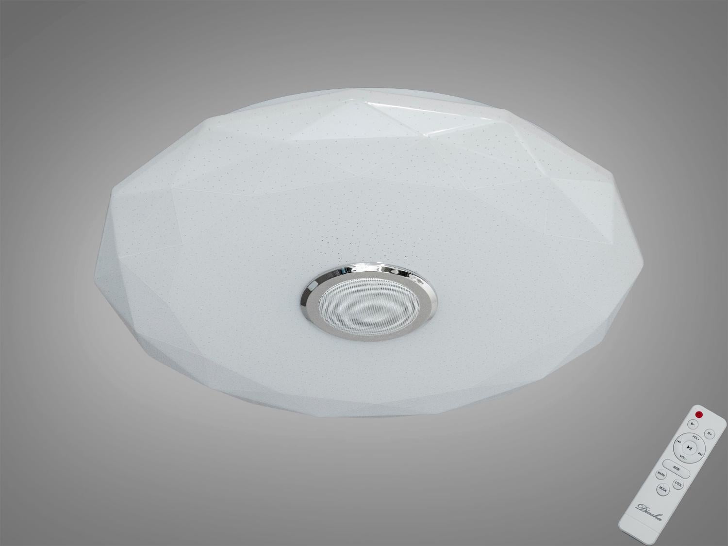 Люстра смарт LED RGB/MP3/пульт 80 Вт Белый (DB-8303/500RGB+MP3) Люстра смарт LED RGB/MP3/пульт 80 Вт Белый (DB-8303/500RGB+MP3)