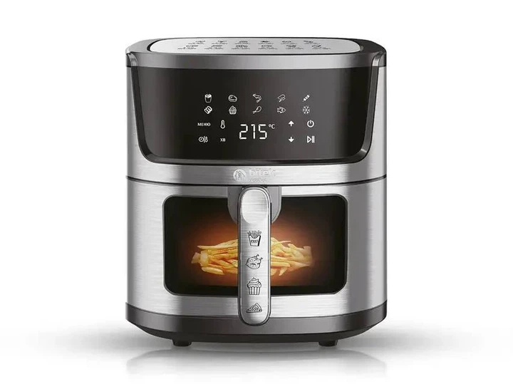 Аэрофритюрница BITEK BT-5395 4800 Вт с антипригарным покрытием 14 л Черный (GR-06087)