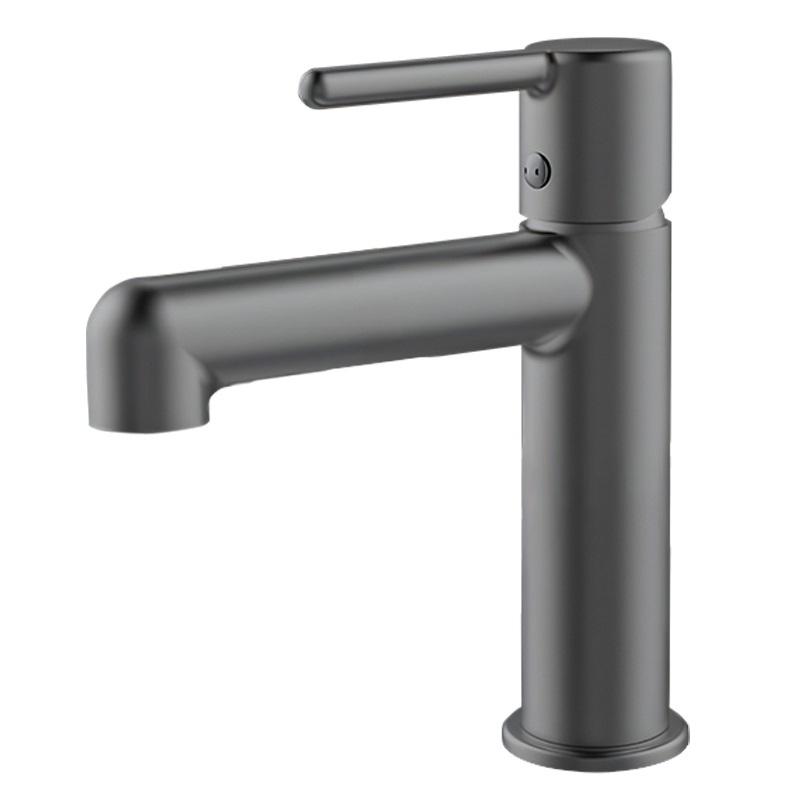 Смеситель для умывальника Devit Do It 5050010B однорычажный Графитовый (196392)