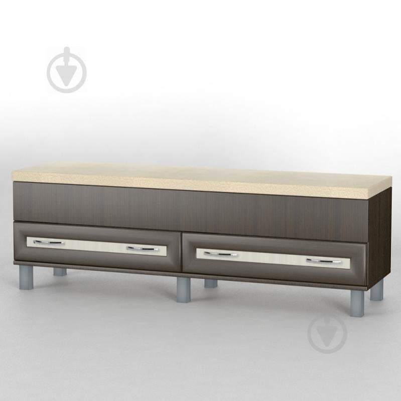 Комод прикроватный Тиса Мебель КП-101 Венге/Дуб молочный Комод прикроватный Тиса Мебель КП-101 Венге/Дуб молочный