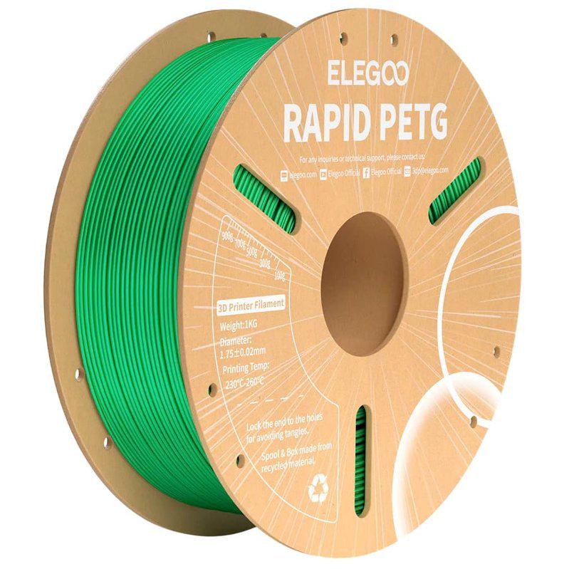 Филамент ELEGOO RAPID PETG 1 кг Зеленый