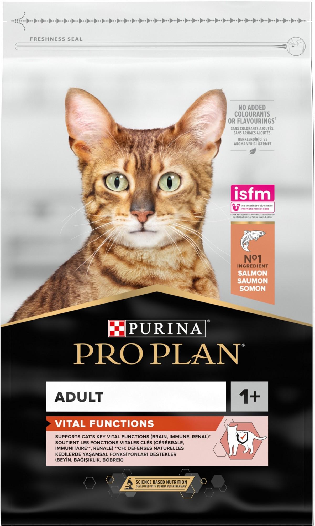 Сухий корм для котів Purina Pro Plan з лососем 10 кг (7613036508315) - фото 1