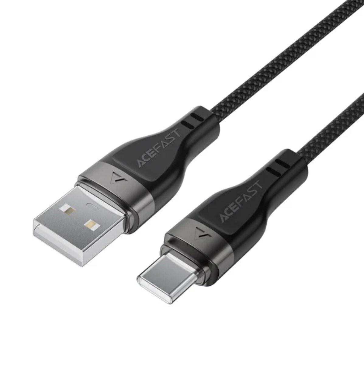 Кабель магнітний C11-04 USB-A to USB-C 1,2 м Black (26712064) - фото 2