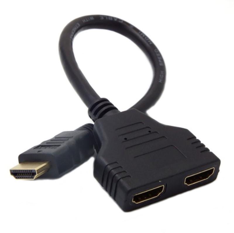 Адаптер-переходник HDMI на 2 HDMI сплиттер (508240)
