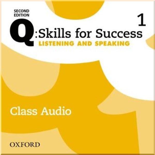 Книга Oxford University Press "Q: Skills for Success Second Edition. Listening and Speaking 1 Class Audio" (ISBN:9780194818698)