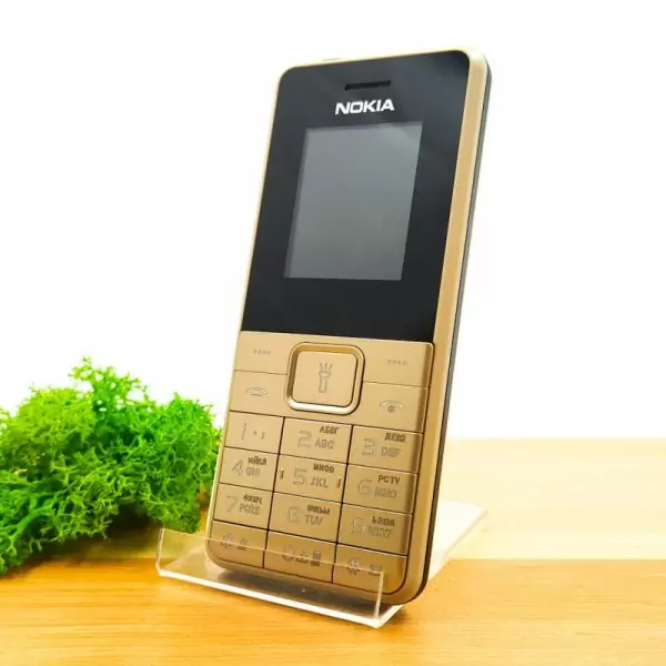 Мобильный телефон Nokia 5606 с мощным аккумулятором Gold (22189)