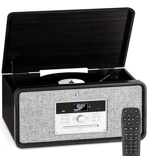 Проигрыватель винила Auna Bella Ann радио DAB+/FM USB Bluetooth (10039054)