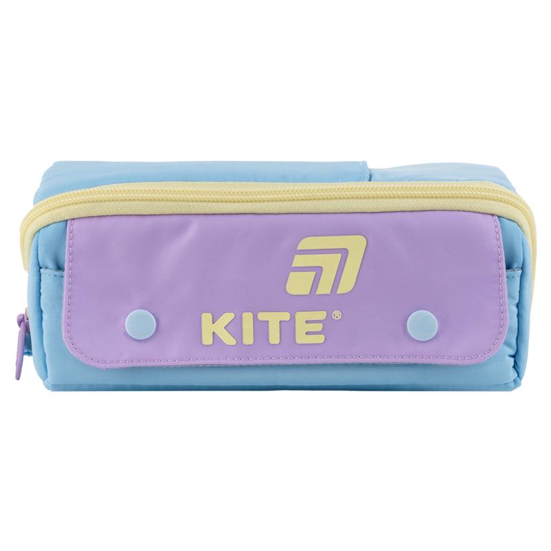 Пенал KITE для дівчинки Блакитно-рожевий (K25-2702-4)