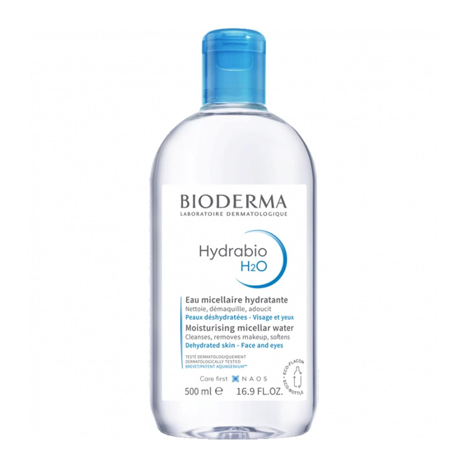 Лосьон мицеллярный Bioderma Hydrabio H2O Micelle Solution увлажняющий 500 мл (1796912731)