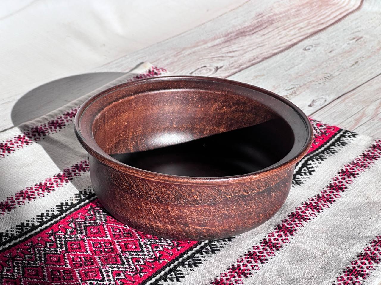 Пиала глиняная для борща 500 мл (2372823110) - фото 4