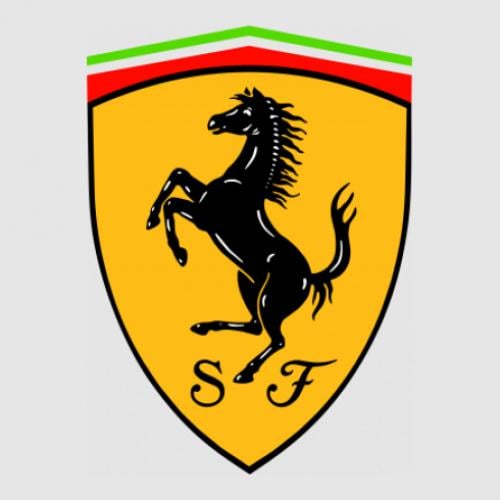 Стикер Ferrari 39,9x55 см Разноцветный (21558278)