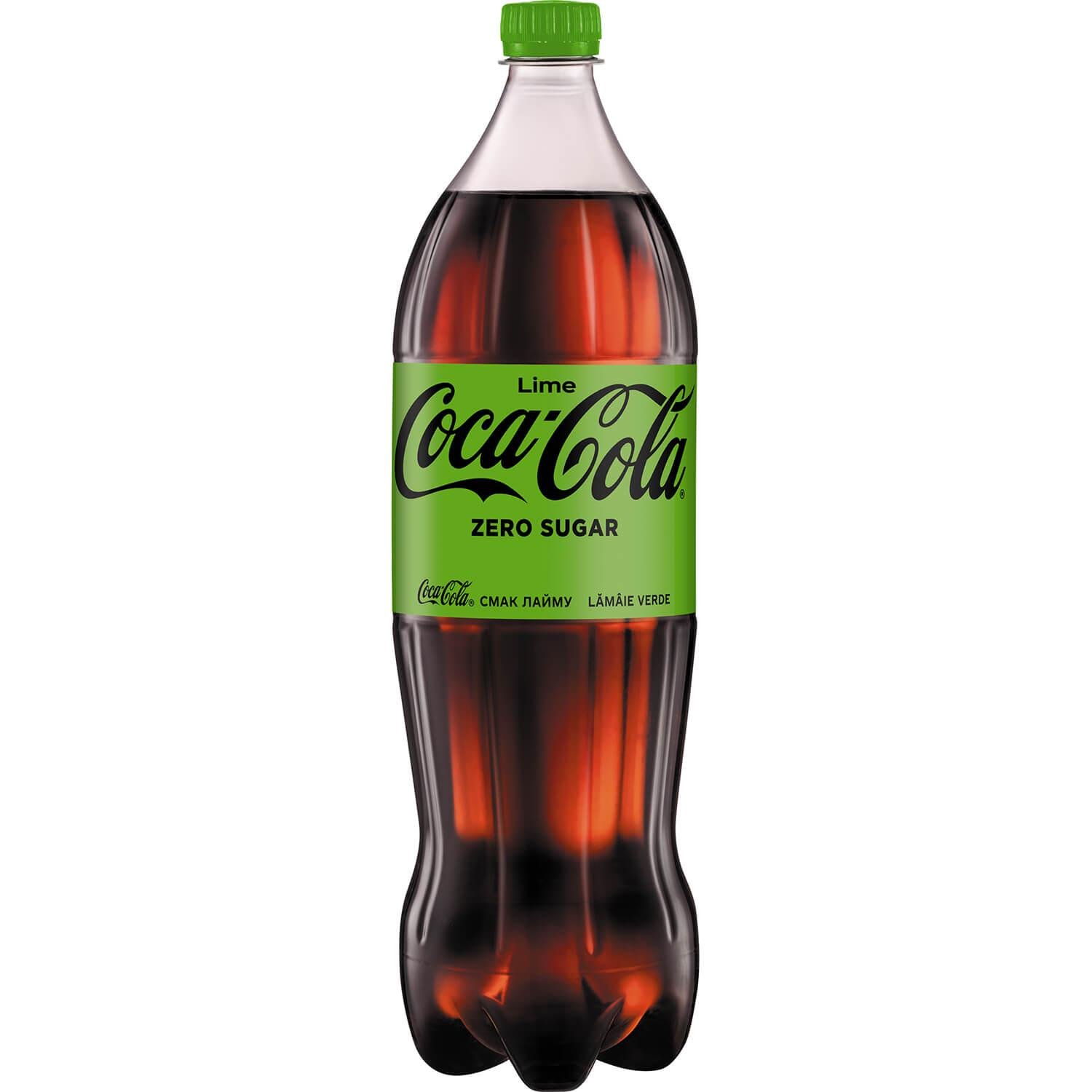 Безалкогольний напій Coca-Cola lime zero 1,5 л (7956745)