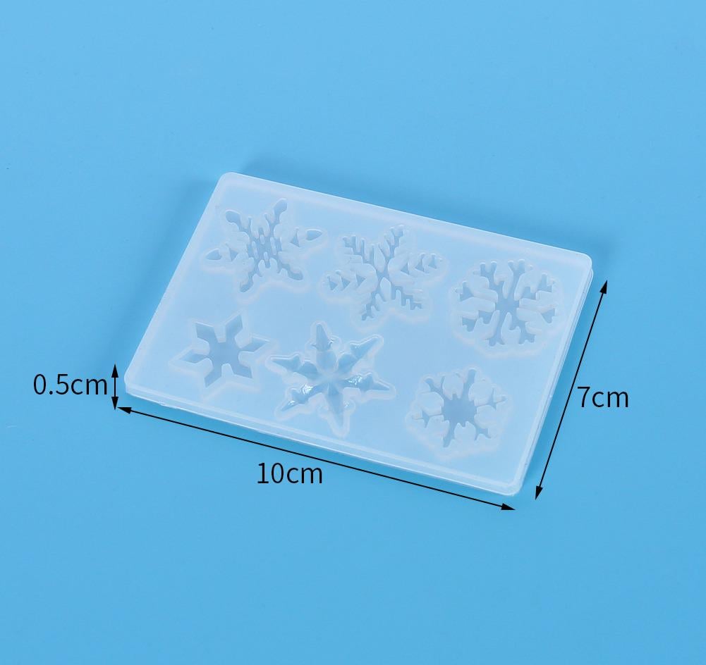 Форма молд для создания снежинок из эпоксидной смолы (1692) - фото 4 Форма молд для создания снежинок из эпоксидной смолы (1692) - фото 4