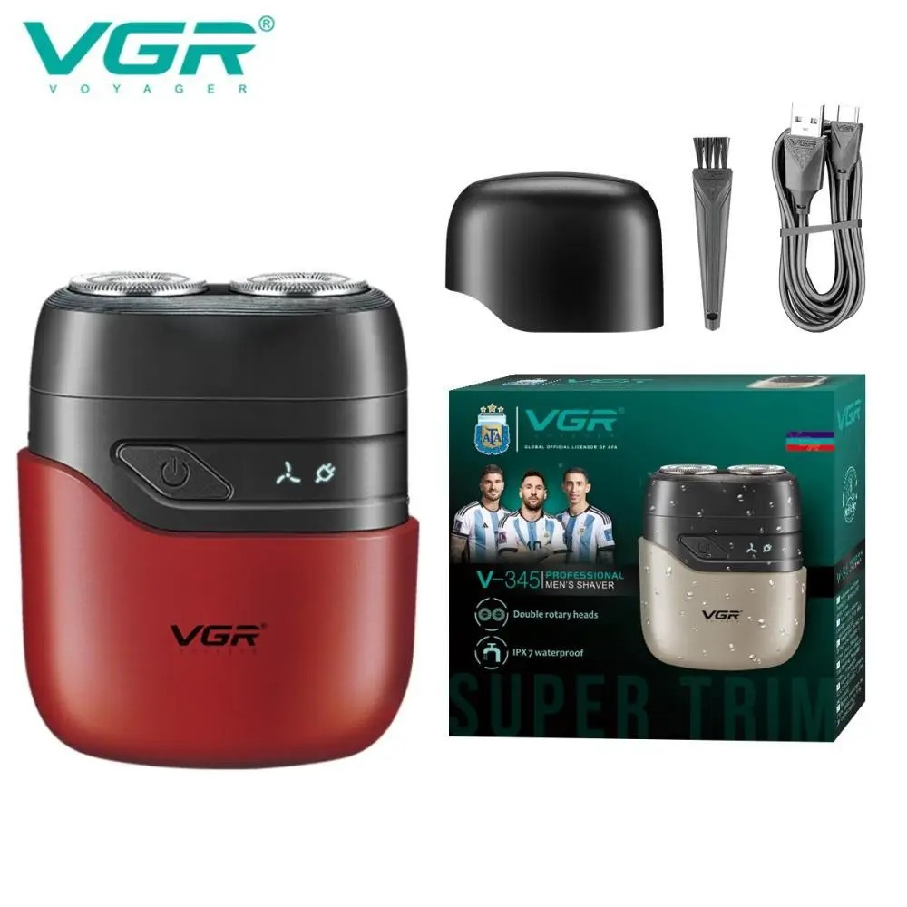 Електробритва VGR V-345 Red (9196) - фото 2 Електробритва VGR V-345 Red (9196) - фото 2