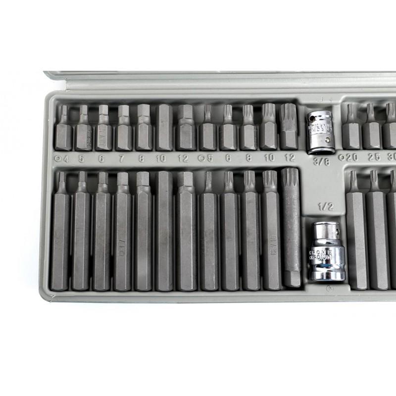 Набор бит Kraft&Dele HEX/TORX/SPLINE 40 шт. (KD10219) - фото 4 Набор бит Kraft&Dele HEX/TORX/SPLINE 40 шт. (KD10219) - фото 4