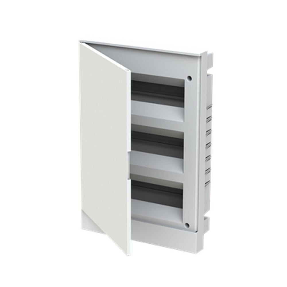 Щит распределительный пластиковый ABB basic E встраиваемый 36 модулей IP41 непрозрачные дверцы Белый (1SZR004002A1109)