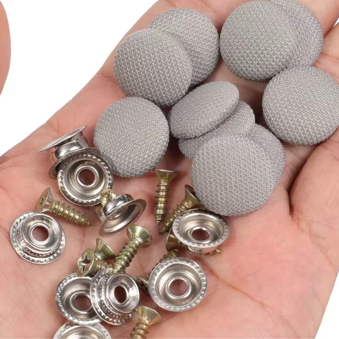 Набор для ремонта обшивки потолка для автомобиля 40 шт. Cерый (29527442) - фото 4