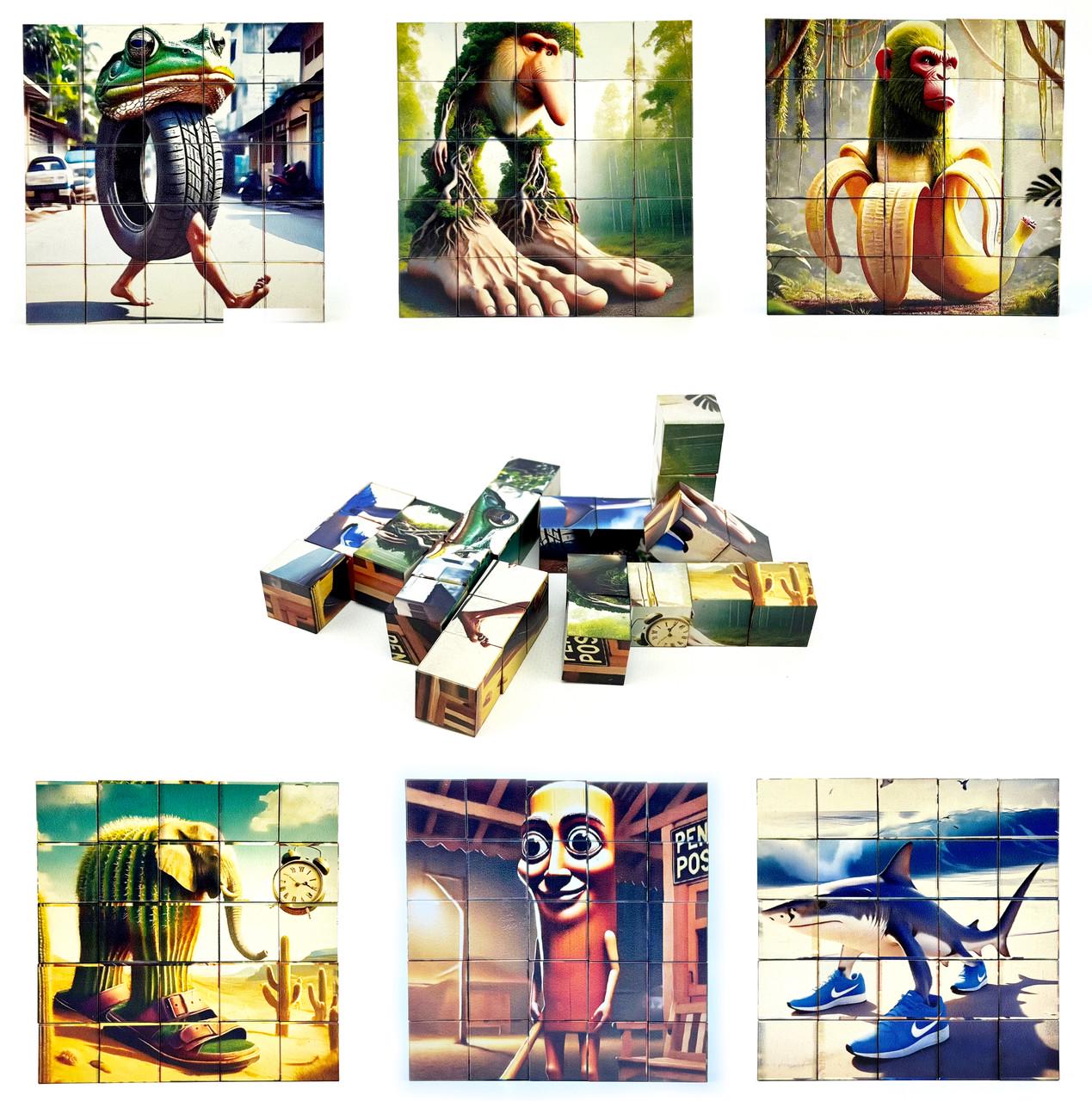 Конструктор магнітний Брейнрот Мемні Герої Італійські Меми 6 шт. (2699986899) - фото 2 Конструктор магнітний Брейнрот Мемні Герої Італійські Меми 6 шт. (2699986899) - фото 2