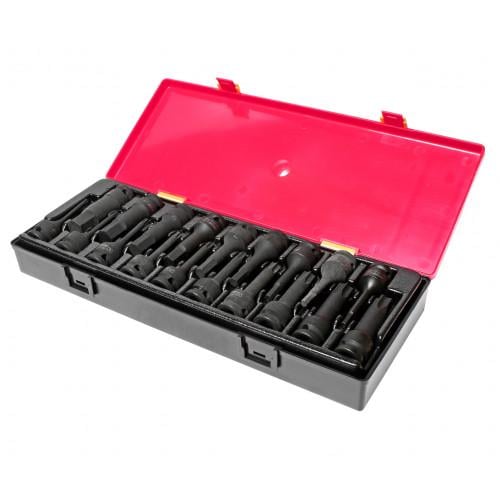 Набор головок ударных TORX HEX 1/2" 78 мм 19 пр. (K4191 JTC)