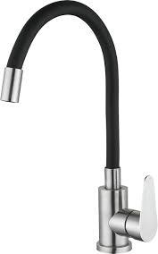Змішувач для кухні Lidz Vida 04R-BFS гнучкий Black ( Vida 04R-BFS) - фото 4