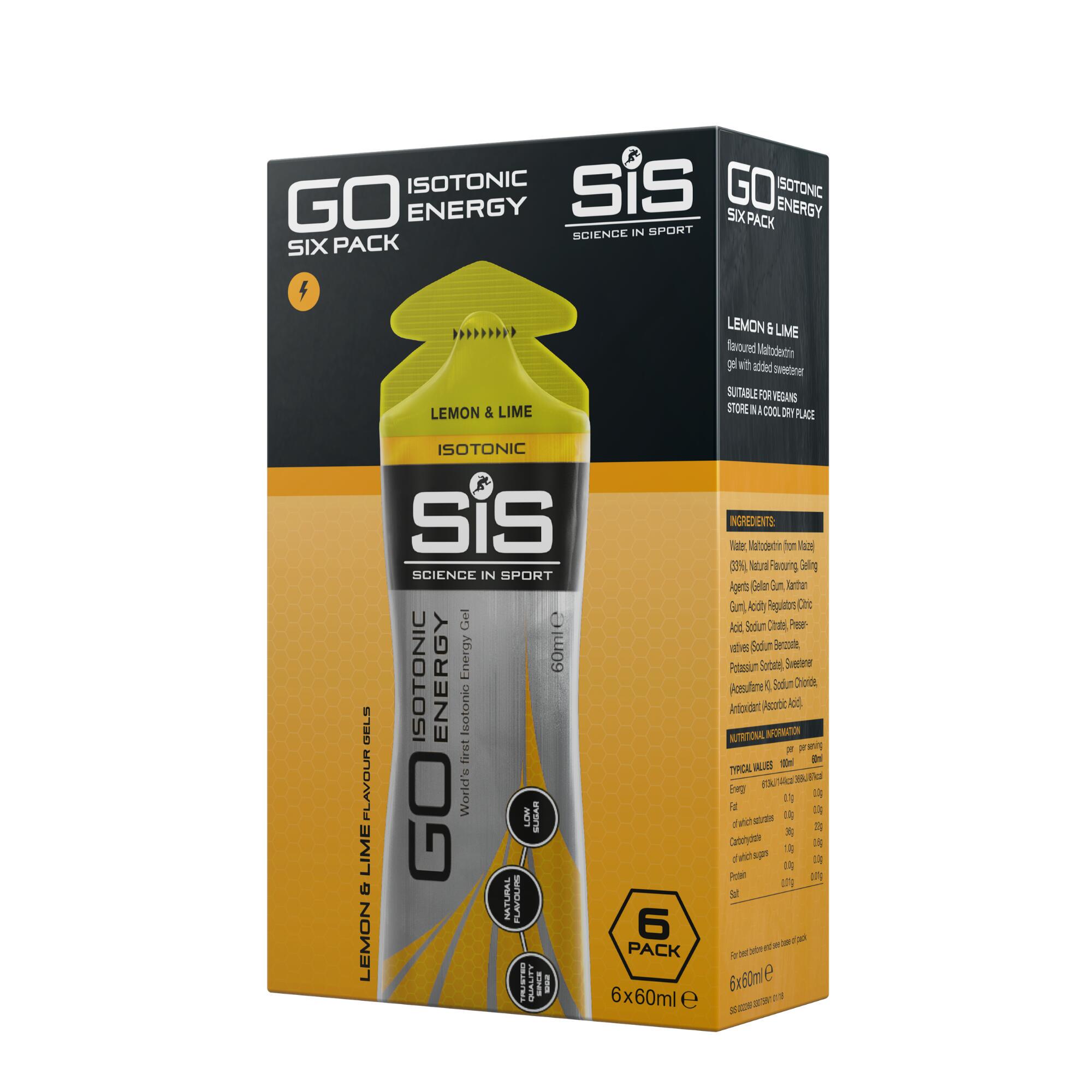 Енергетичний гель SIS Go Isotonic Gel 60 мл Lemon lime - фото 2