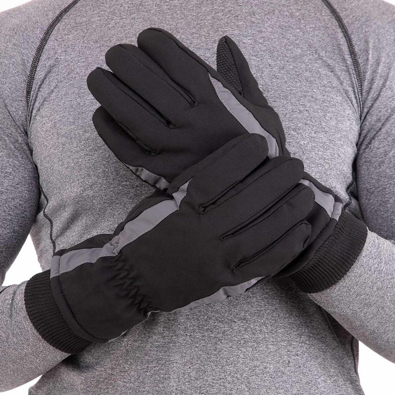 Перчатки для охоты и рыбалки на меху SP-Sport с закрытыми пальцами L Черный (BC-9222) - фото 4