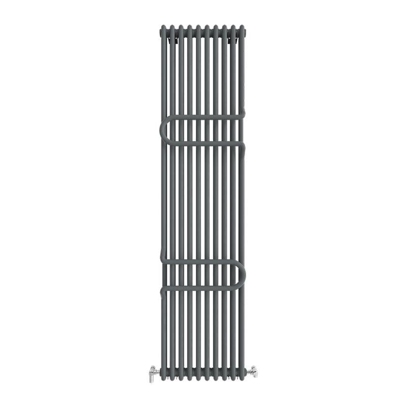 Радиатор дизайнерский Ideale Zeta 12 10/1800/460 Антрацитовый (ТU-18579)