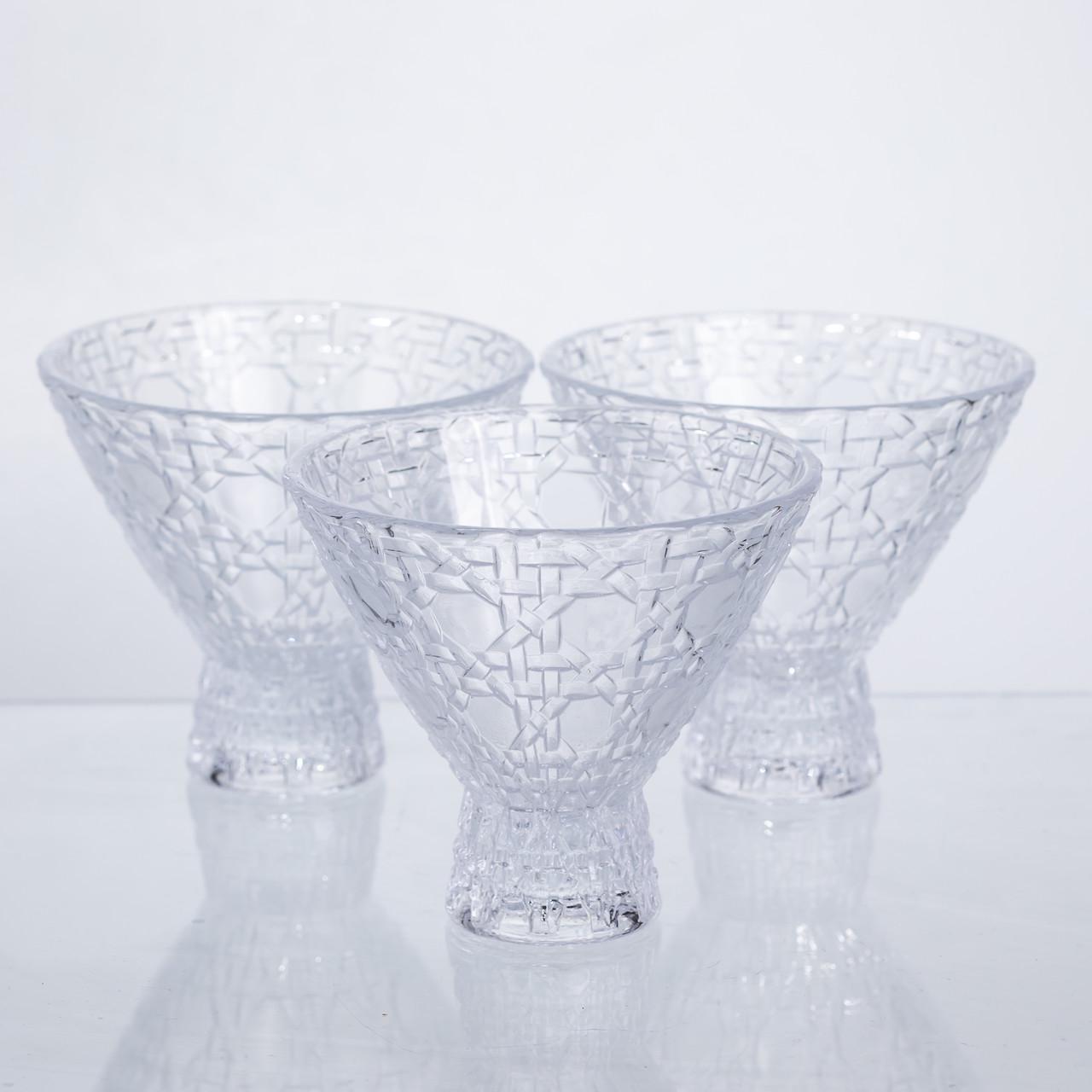 Набор креманок на ножке 3 шт. 200 мл (64486-21)