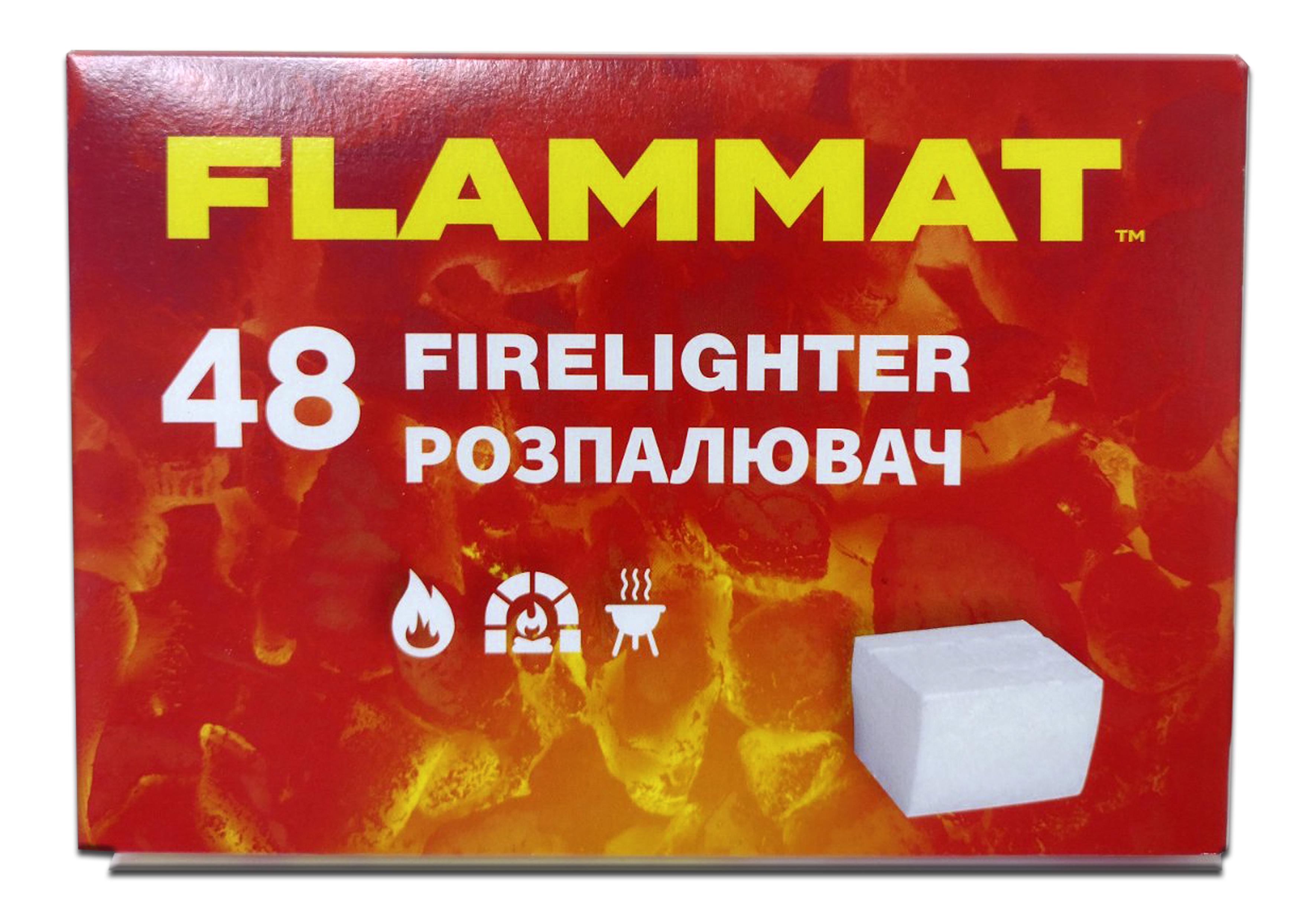 Сухе пальне Flammat 48 брикетів 160 г 26 упак.