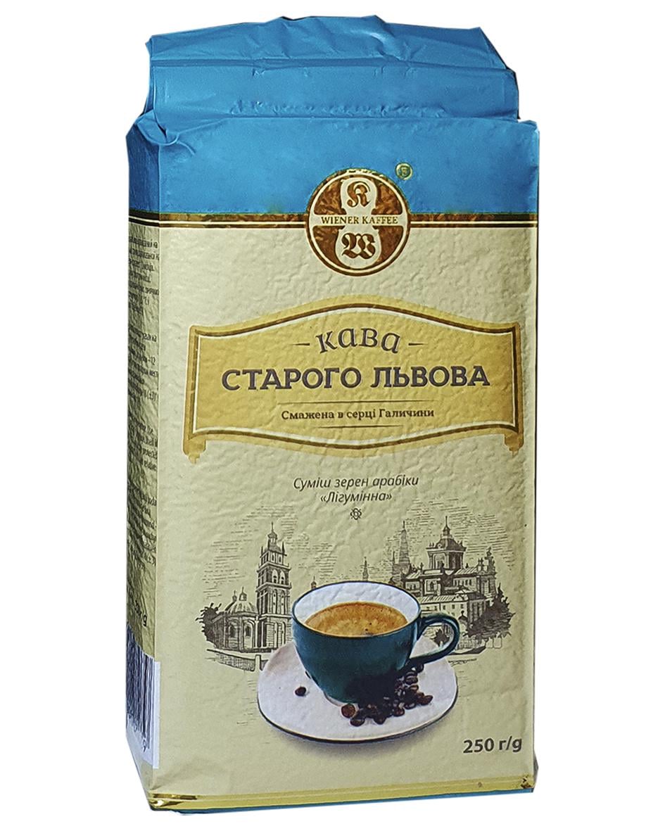 Кава Кава Старого Львова Лигуминная с ароматом ирландского крема молотая 250 г (53234)