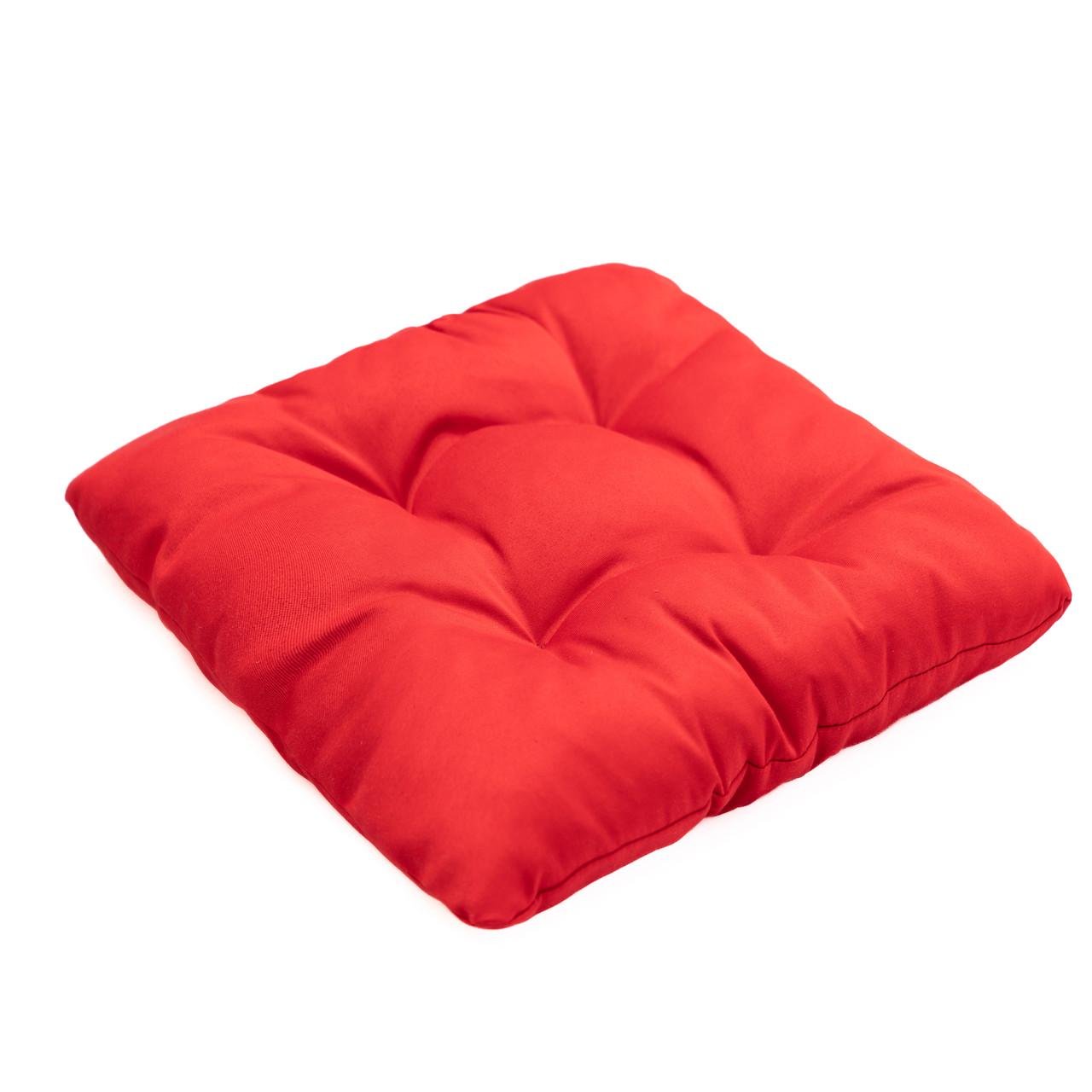Подушка для стула/кресла/табурета 55х55х8 см Красный (2237978012) - фото 2 Подушка для стула/кресла/табурета 55х55х8 см Красный (2237978012) - фото 2