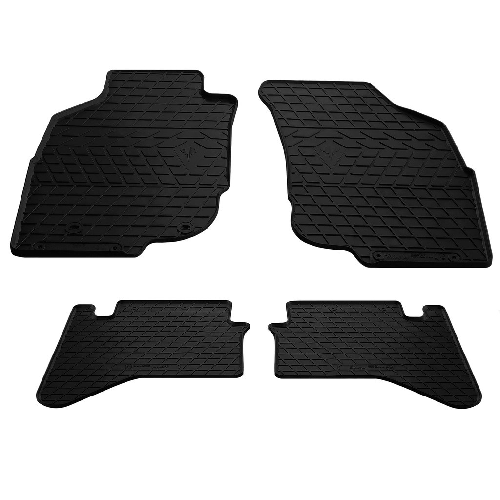 Автоковрики Stingray для Toyota Hilux VII 2004-2015 4 шт. Черный (1028148168)