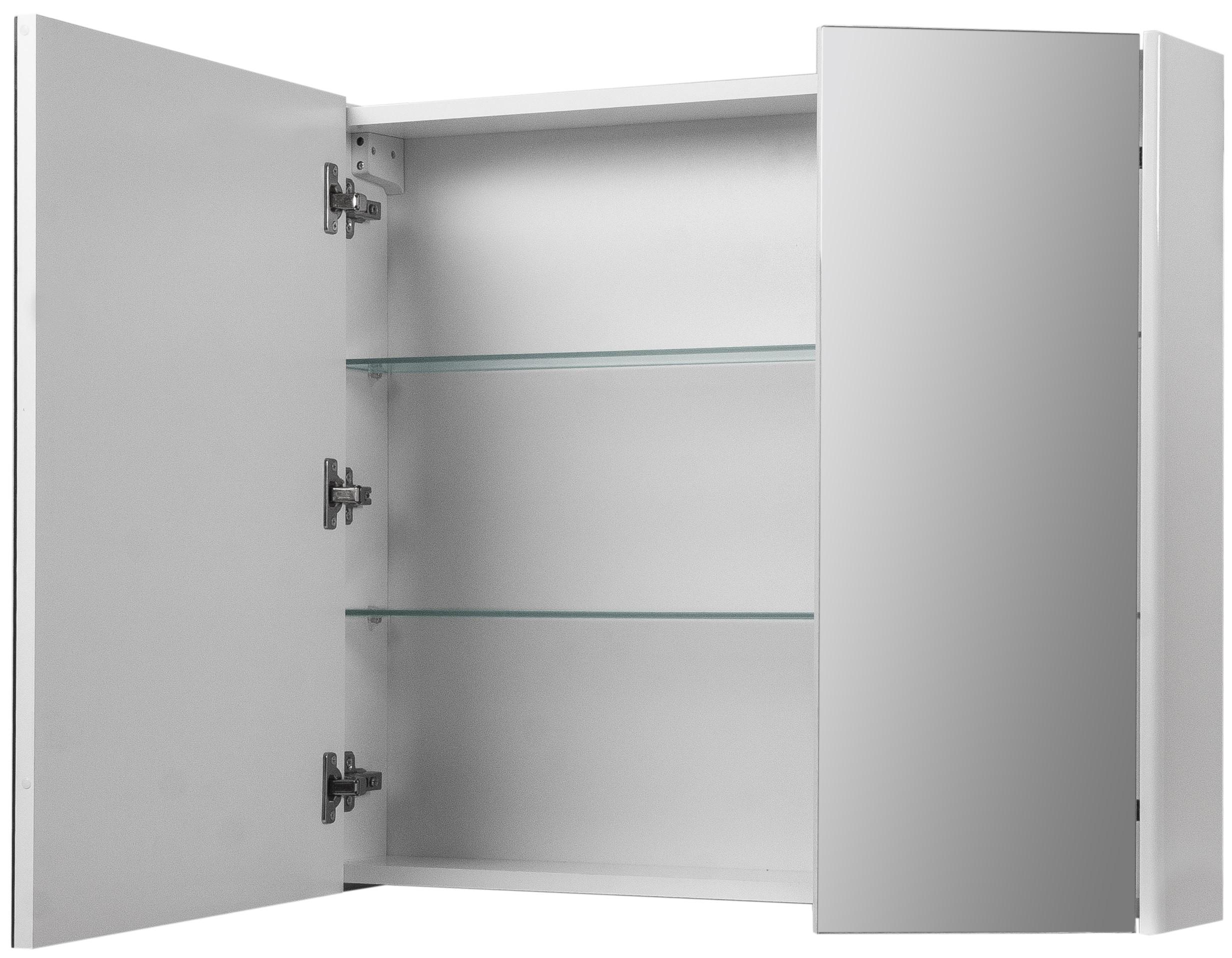 Шафа дзеркальна ЮВВІС Ельба Z в ванну кімнату 80 см (18048624) - фото 2 Шафа дзеркальна ЮВВІС Ельба Z в ванну кімнату 80 см (18048624) - фото 2