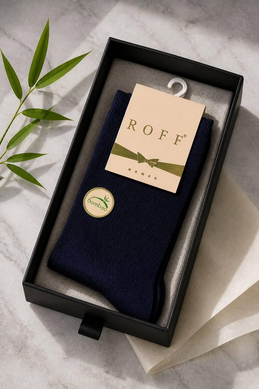 Шкарпетки жіночі демісезонні Roff бамбук р. 38-40 Фіолетовий (26460)