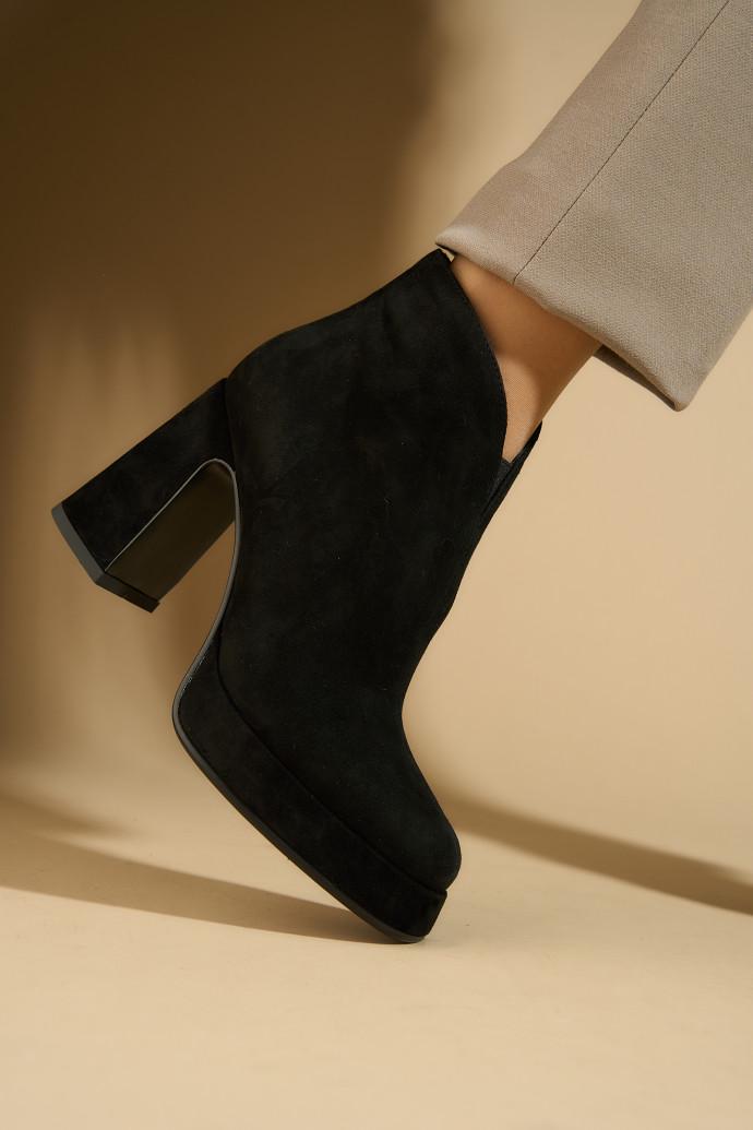 Ботильйони жіночі Fabio Monelli р. 39 Чорний (180767) - фото 5 Ботильйони жіночі Fabio Monelli р. 39 Чорний (180767) - фото 5