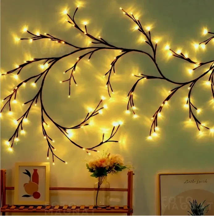Гирлянда в виде ветки дерева 1,85х0,8м (22901198)