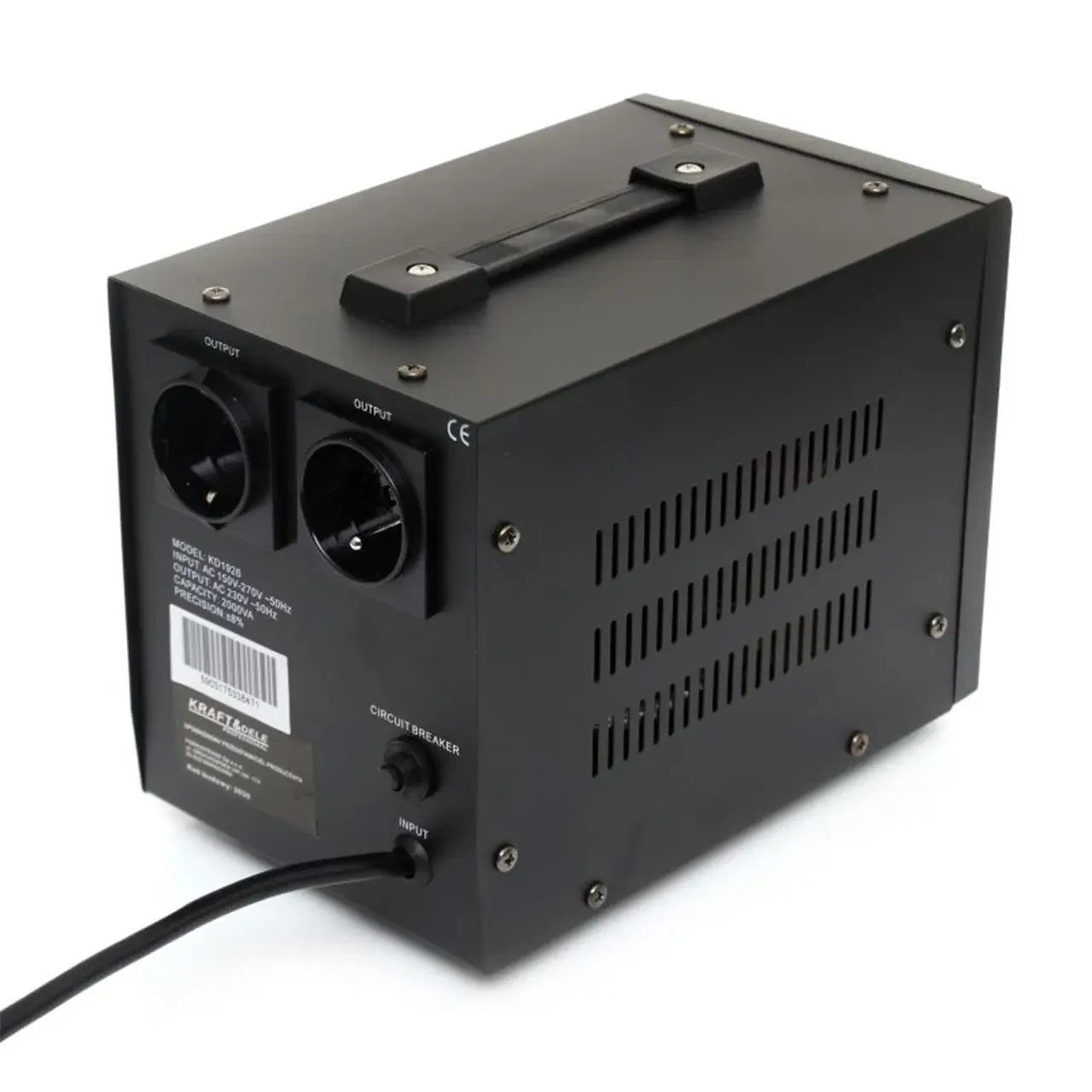 Стабилизатор напряжения Kraft&Dele KD1926 2000 ВА 230 В (1985650414) - фото 7