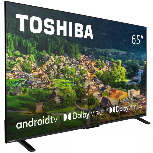 Телевизор Toshiba 65UA2363DG 65" UHD LED T2 Android 11 2x12W Dolby Digital HDMI Wi-Fi VESA 400x200 M4 Black (65UA2363DG) - фото 2 Телевизор Toshiba 65UA2363DG 65" UHD LED T2 Android 11 2x12W Dolby Digital HDMI Wi-Fi VESA 400x200 M4 Black (65UA2363DG) - фото 2