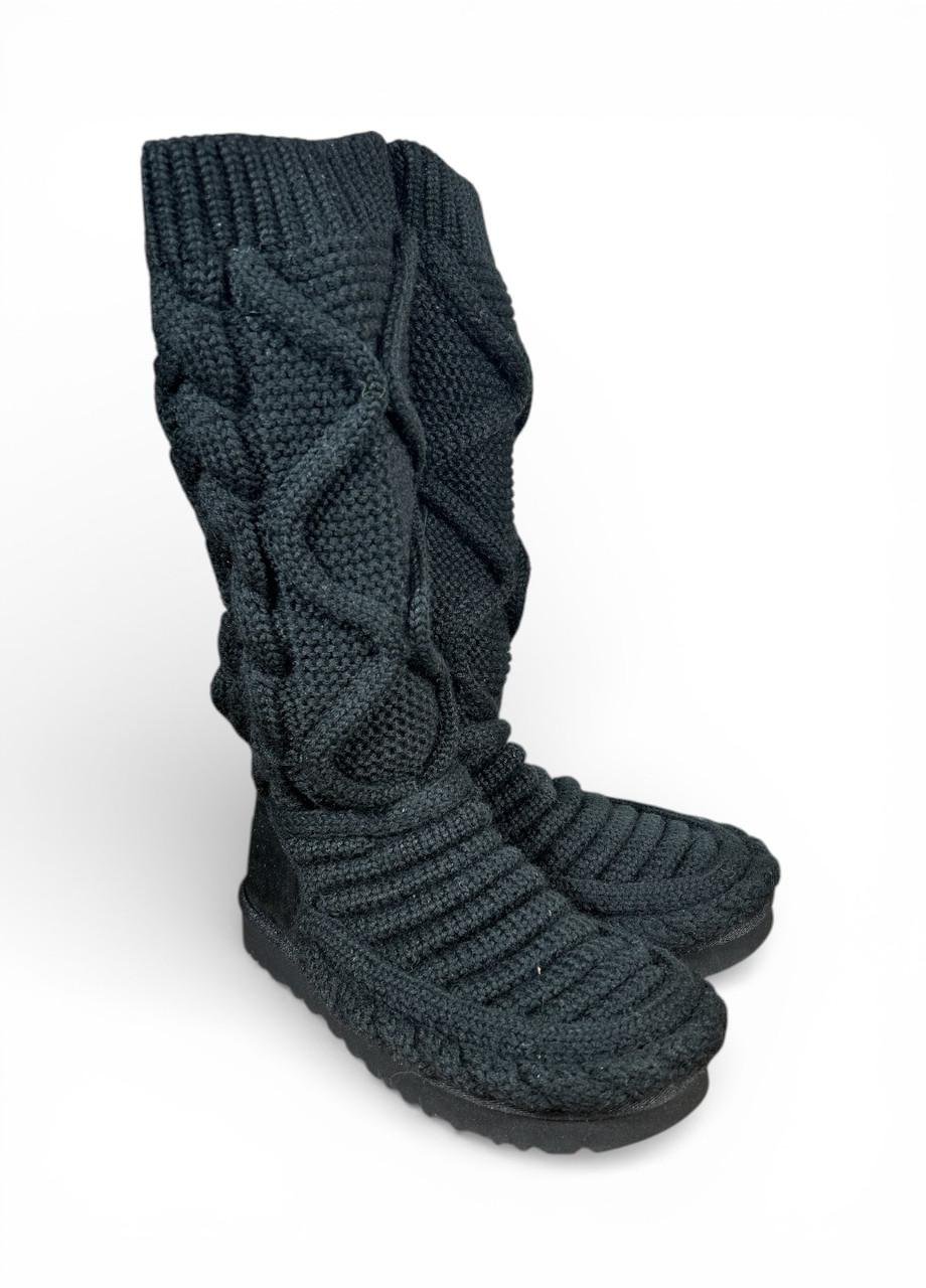 Сапоги женские UGG Classic Tall Chunky Knit s/n 1130572 р. 37/USA 6/23 см Черный (31302004) Сапоги женские UGG Classic Tall Chunky Knit s/n 1130572 р. 37/USA 6/23 см Черный (31302004)
