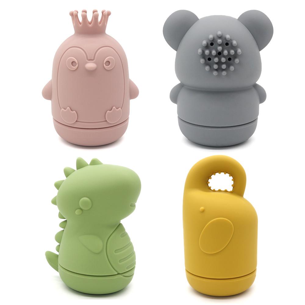 Іграшки для купання Звірята силіконові 4 шт. (99114561) - фото 4 Іграшки для купання Звірята силіконові 4 шт. (99114561) - фото 4