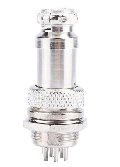 Роз'єм авіаційний зʼєднувальний GX16-16M-9A 9 pin розетка (2338930801) - фото 5 Роз'єм авіаційний зʼєднувальний GX16-16M-9A 9 pin розетка (2338930801) - фото 5