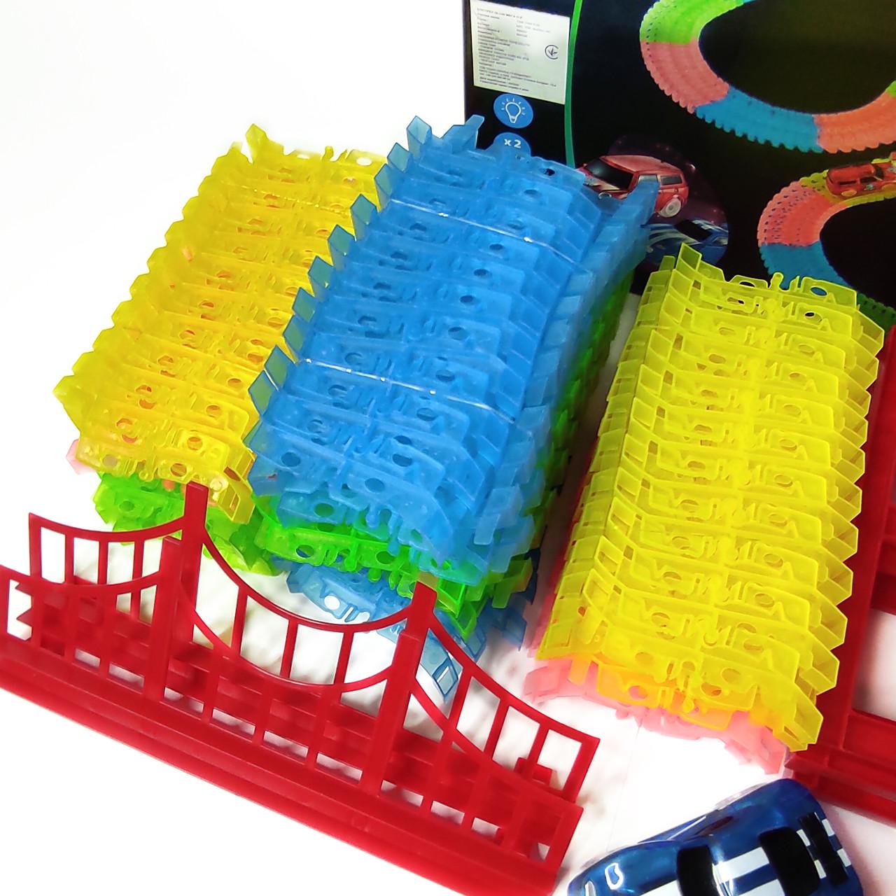 Автотрек One Two Fun Glow Track Mega 308 шт. (1774718556) - фото 2