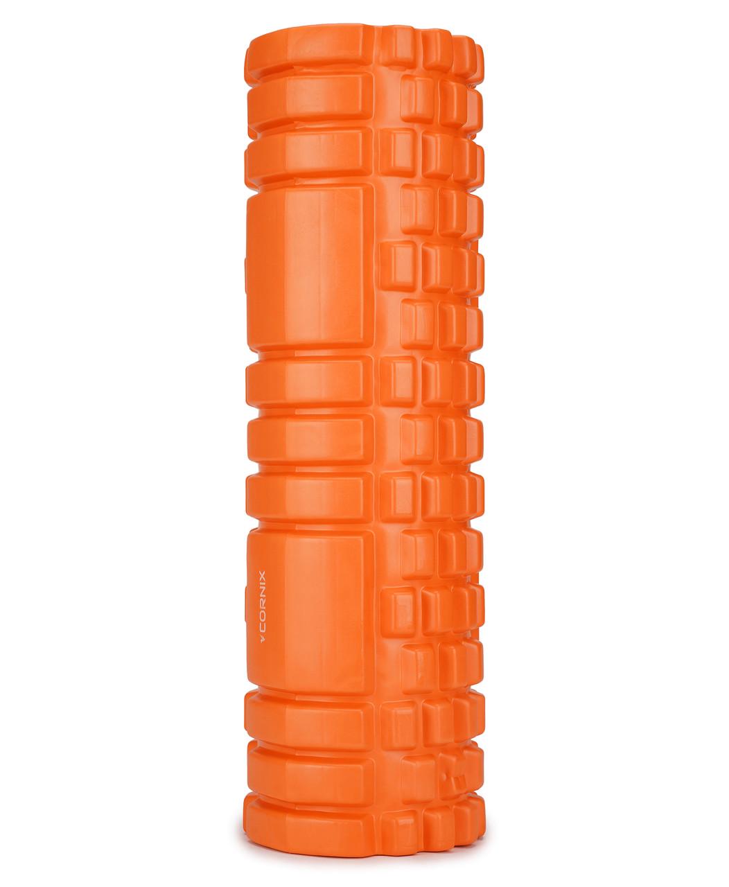 Масажний ролик Cornix EVA 45x14 см XR-0041 Orange (2514759679) - фото 5