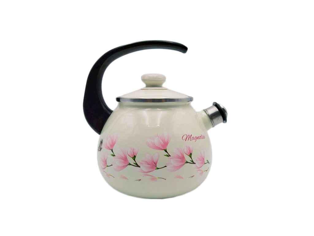 Чайник Idilia Магнолія 2,5 л Молочний (I2711/2)