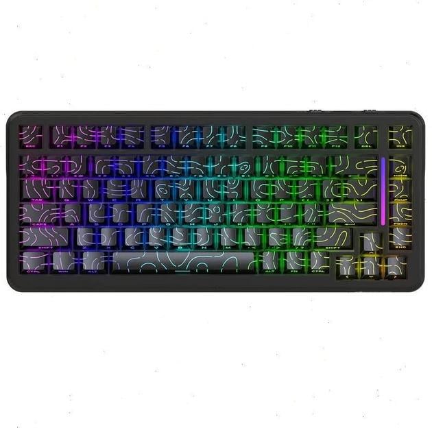 Клавіатура ігрова attack shark X82 PRO бездротова/магнітна/RGB-підсвічування Black (28780457)