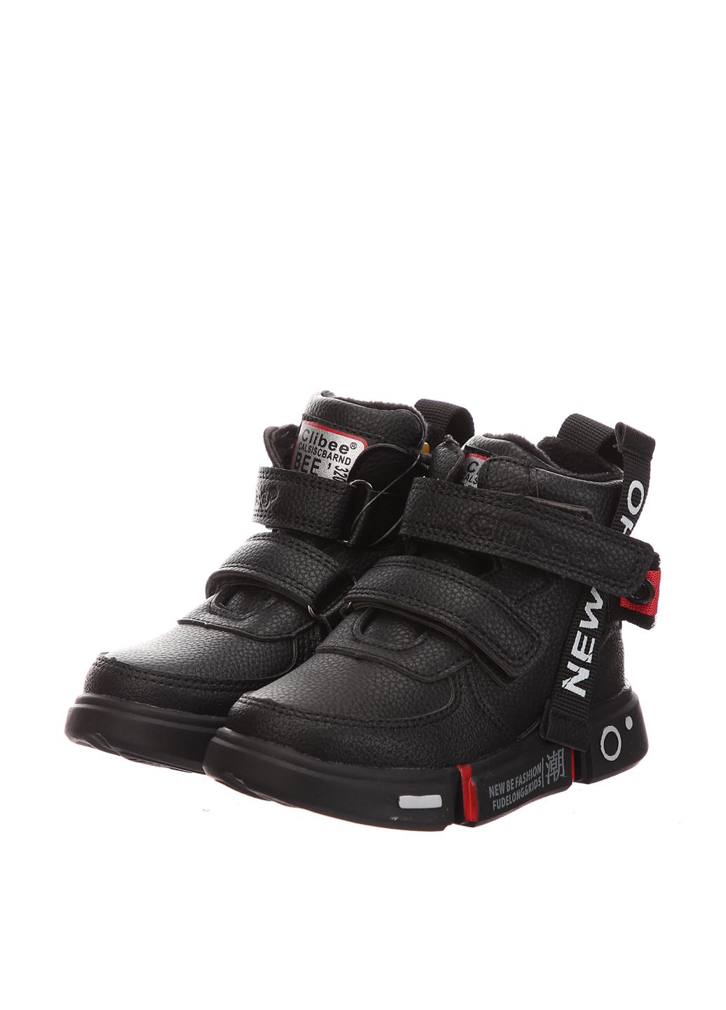 Черевики для хлопчика Clibee P600A р. 25 Чорний