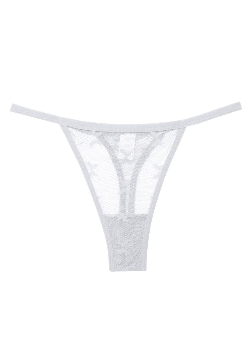 Трусики стринги женские Wonderful Summer в сеточку M Белый (1940-01-44) - фото 10