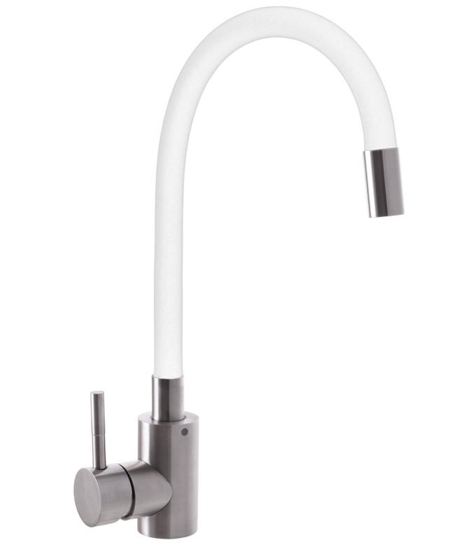 Смеситель для кухни MIXXUS SUS 011 с силиконовым сливом SS2838