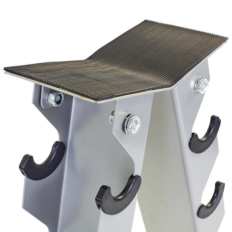 Стойка для гантели RK-104 Серый (58363122) - фото 6 Стойка для гантели RK-104 Серый (58363122) - фото 6