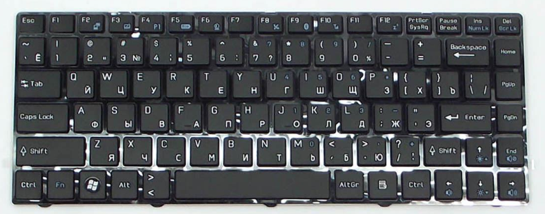 Клавіатура для ноутбука MSI CR42 GE40